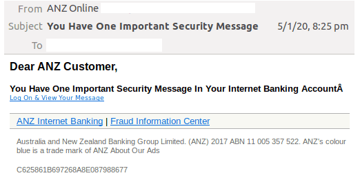ANZ Scam