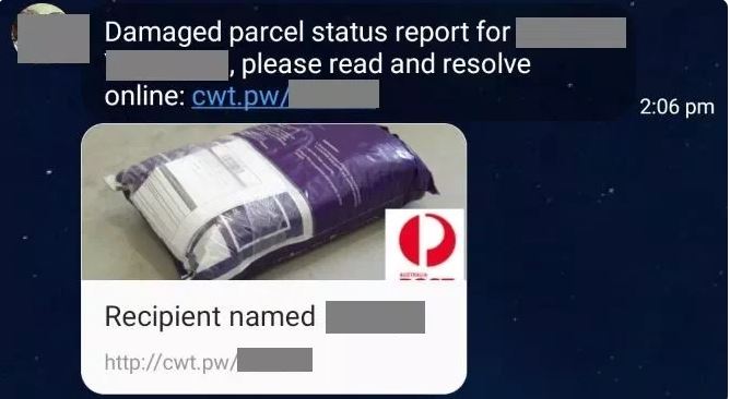 Auspost scam