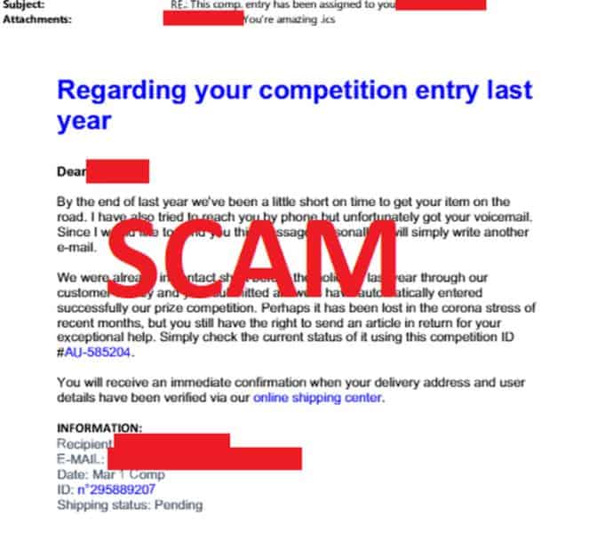 Harvey norman scam 