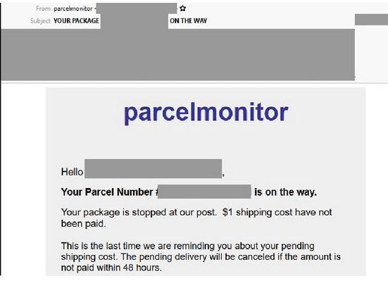 ParcelMonitor Scam