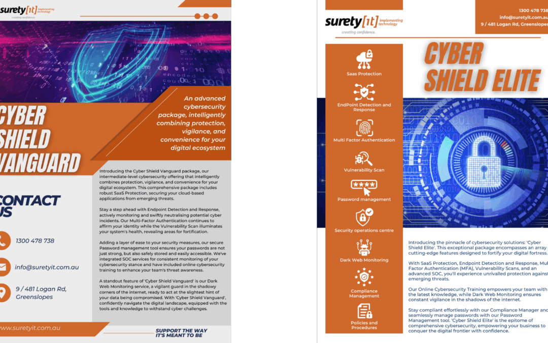 Strengthen Your Business’s Defence with Cyber Shield Vanguard and Cyber Shield Elite